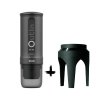 Cestovní kávovar Outin Nano Portable - Space Grey + Stojánek zdarma