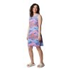 Columbia Dámske šaty Chill River™ Printed Dress modro ružové