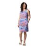 Columbia Dámske šaty Chill River™ Printed Dress modro ružové