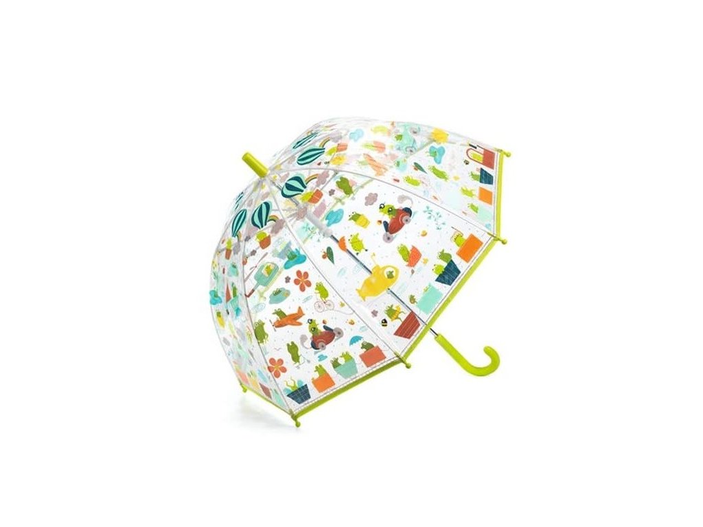 Dětský deštník Djeco Žabí cestování - OUTDOORBABY