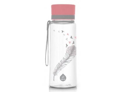 Kvalitní dětská plastová láhev vyrobena ze zdravotně nezávadného materiálu a bez BPA EQUA Birds 0,6 l