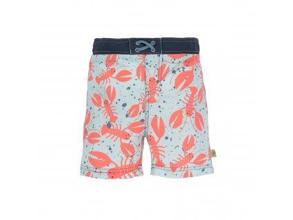 Kvalitní dětské chlapecké šortkové plavky s vnitřní plenkou a UPF 50+ Lassig Board Shorts Boys Lobster