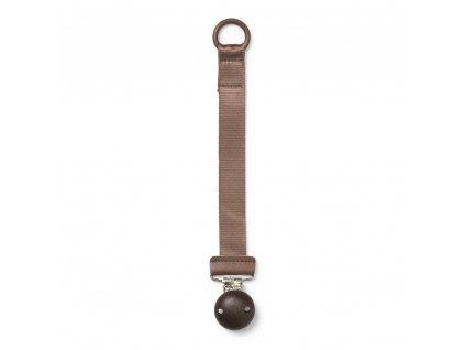 Pacifier clip wood chocolate