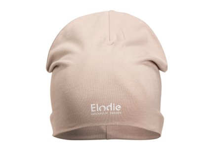 logo beanie powder pink elodie details