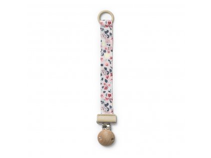 30155113498NA Pacifier Clip Wood Floating Flowers 1 SS22 PP