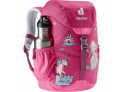 Dětský batoh Deuter Schmusebär Ruby - hotpink