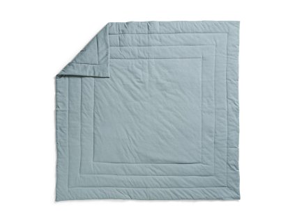 30325103193NA Quilted Blanket Pebble Green Front AW22 PP