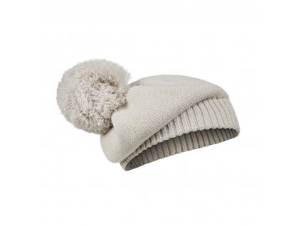 50520104113 Knitted Beret Creamy White Front AW22 PP