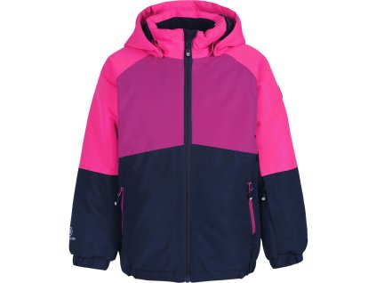 Dětský lyžařský set Color Kids fuchsiový