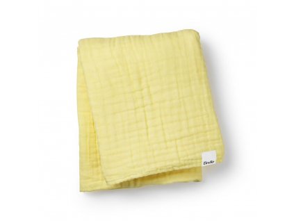 Mušelínová deka Crinkled blanket Elodie Details - Sunny Day Yellow