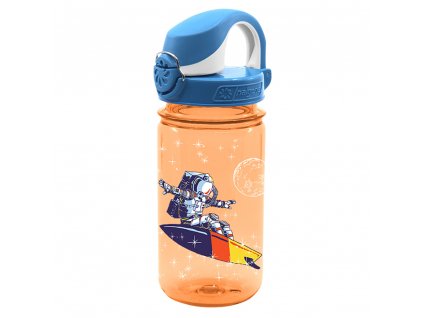 Nalgene dětská láhev OTF 350 ml Orange astronaut