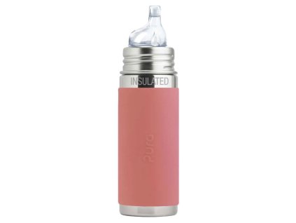 6025 pura nerezova termo lahev s pitkem 260 ml rose