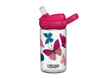 2282102040 Eddy+ Kids 400 ml Colorblock Butterflies