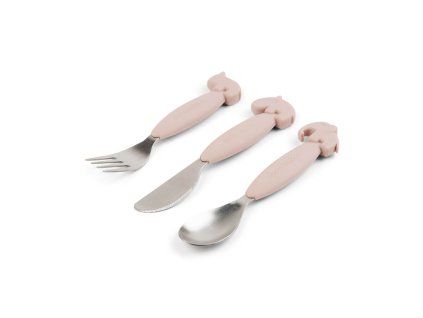 3027 1 easy grip priborovy set deer freinds ruzovy