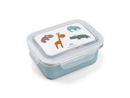 4285 detsky svacinovy box deer friends modry