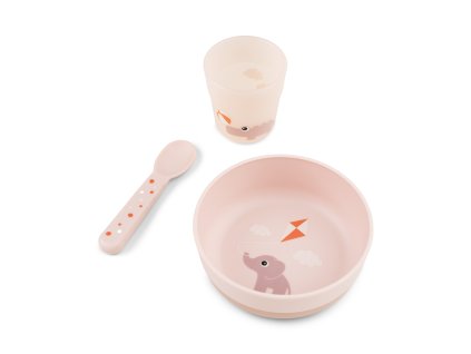 44170 4 foodie prvni jidelni set playground ruzovy