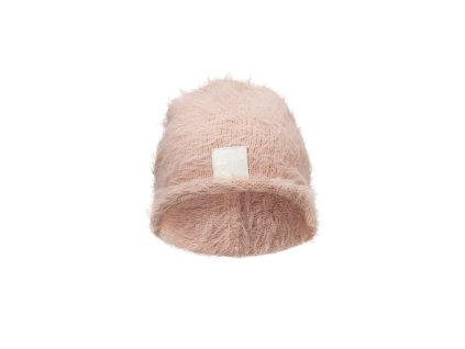 Furry Knit Beanies Elodie Details - Powder Pink