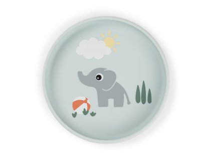 56528 1 stick and stay silikonovy talir playground modry