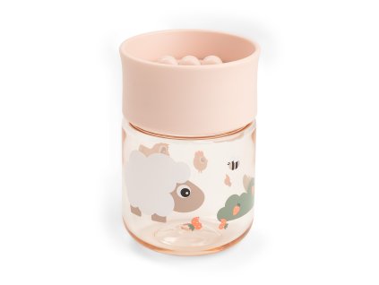 56576 netekouci ucici hrnecek 360 tiny farm ruzovy