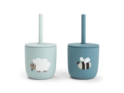 56591 3 set 2 hrnecku s brckem tiny farm modre