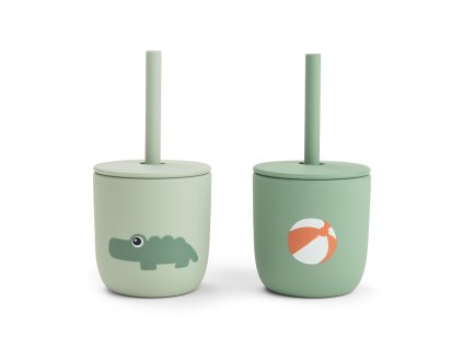 56594 set 2 hrnecku s brckem playground zelene