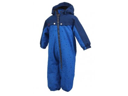 Kvalitní dětská zimní kombinéza s membránou Color Kids Kelby coverall Estate blue v modré barvě