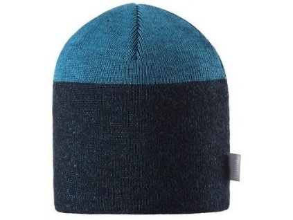 Kvalitní dětská vlněná zimní čepice Reima Vaahtera v modré barvě