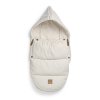 50512102113NA Carseat Footmuff Creamy White Front AW22 PP
