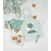 Baking kids apron green 01075 hrs