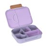 Bento Lunchbox LÄSSIG Little Gang Heart Lilac
