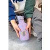 Bottle Stainless Steel LÄSSIG Little Gang Heart lilac