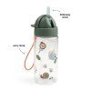 68465 2 detska lahev s brckem tiny trails 350 ml zelena