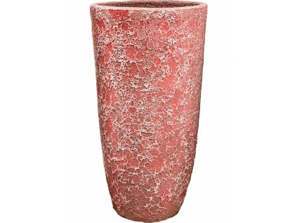 Moderní keramický květináč Baq Lava, Partner relic pink