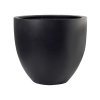Moderní květináč Fiberstone Jesslyn Black M