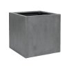 Moderní květináč Fiberstone Square XXL Grey