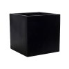 Moderní květináč Fiberstone Square Black