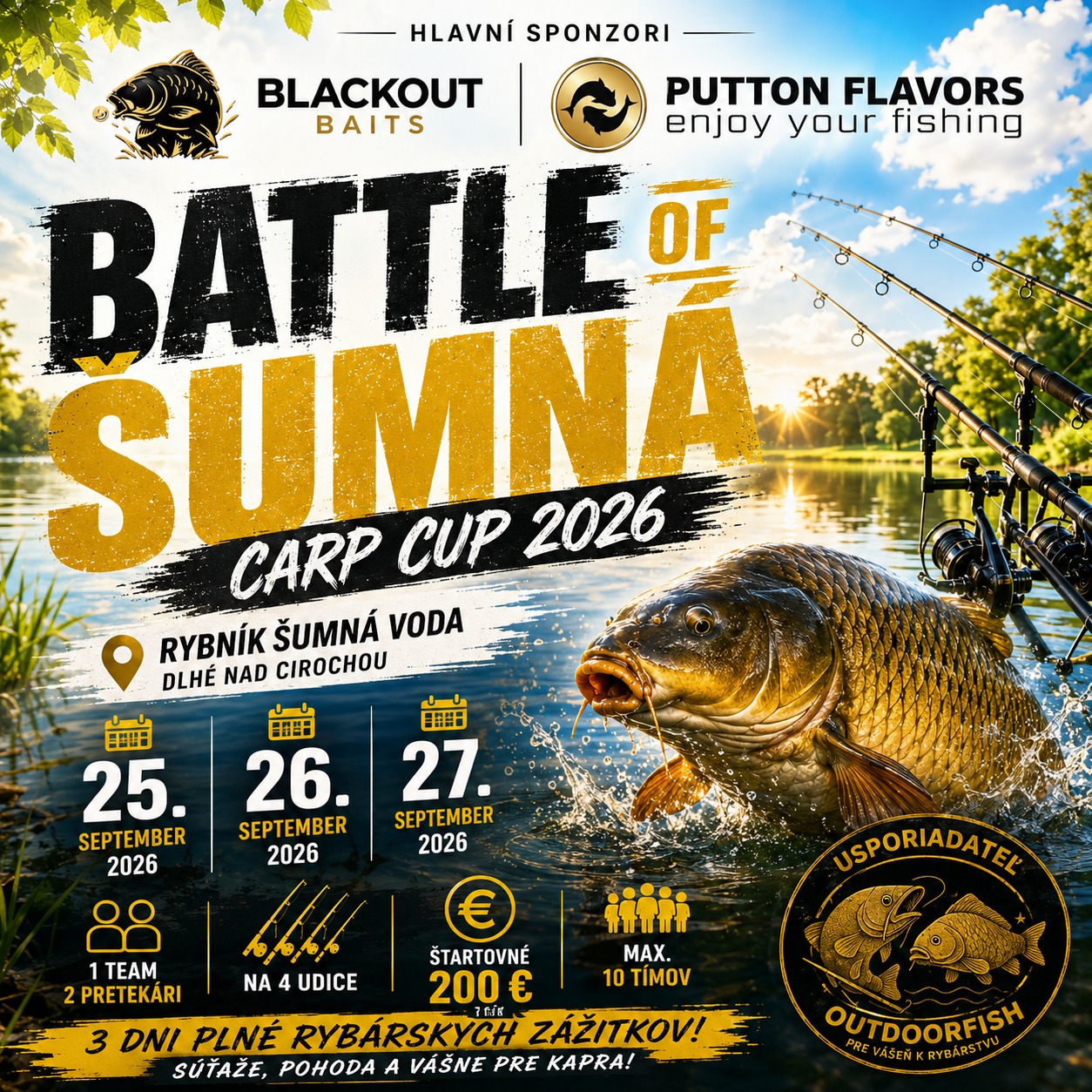🔥 BATTLE OF ŠUMNÁ – CARP CUP 2026 🔥