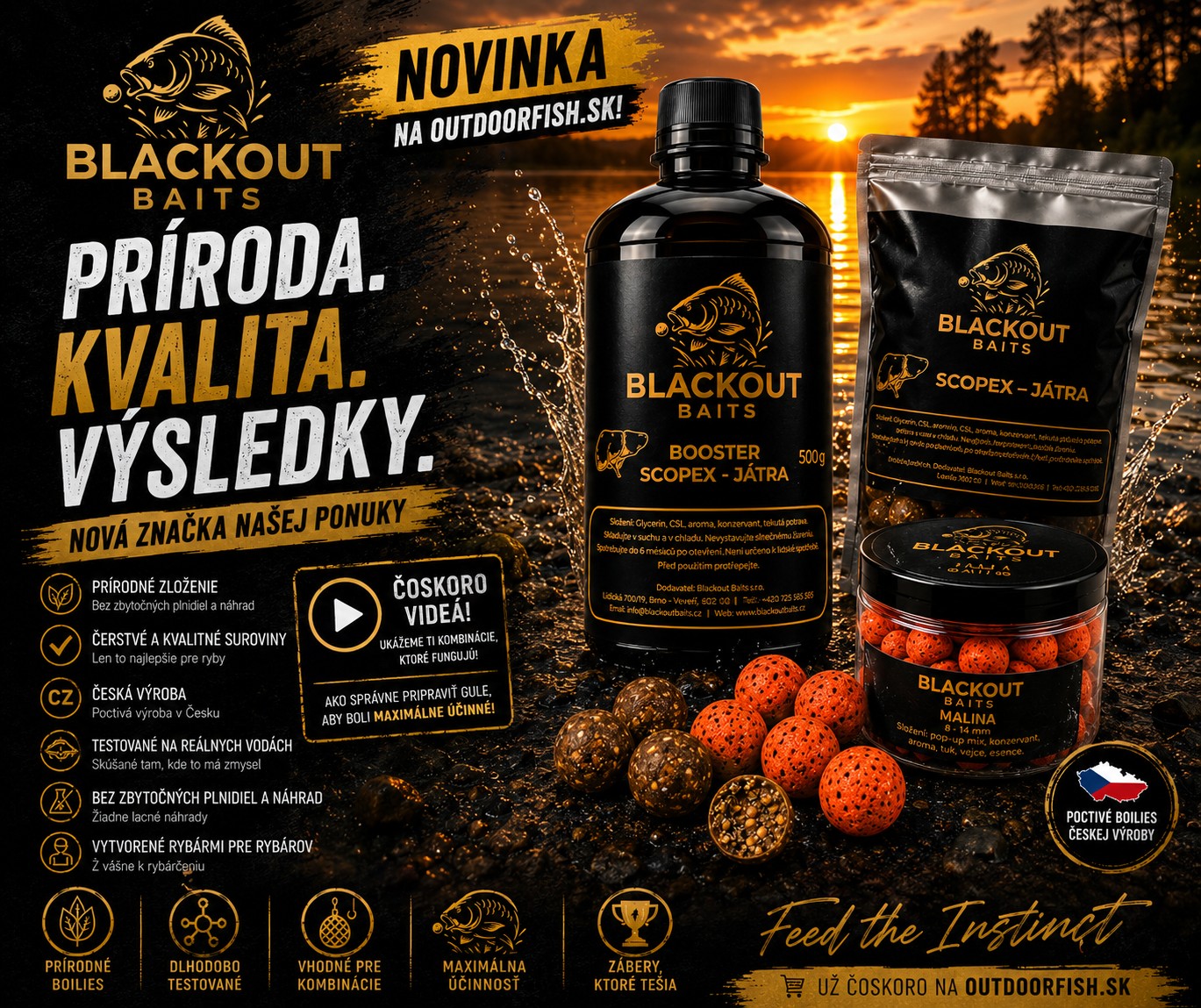 Blackout Baits prichádza na Outdoorfish.sk