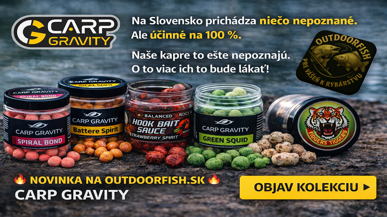 CARP GRAVITY už skladom na OutdoorFish