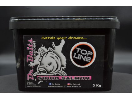 DR. BAITS Boilies SQUID SALMON (Varianta 24mm/3kg)