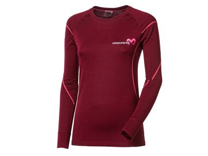 MW NDRZ dámské merino triko s dlouhým rukávem