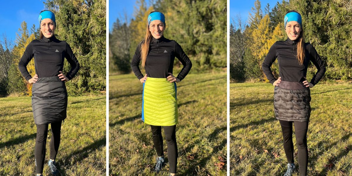 Srovnání zateplených sukní