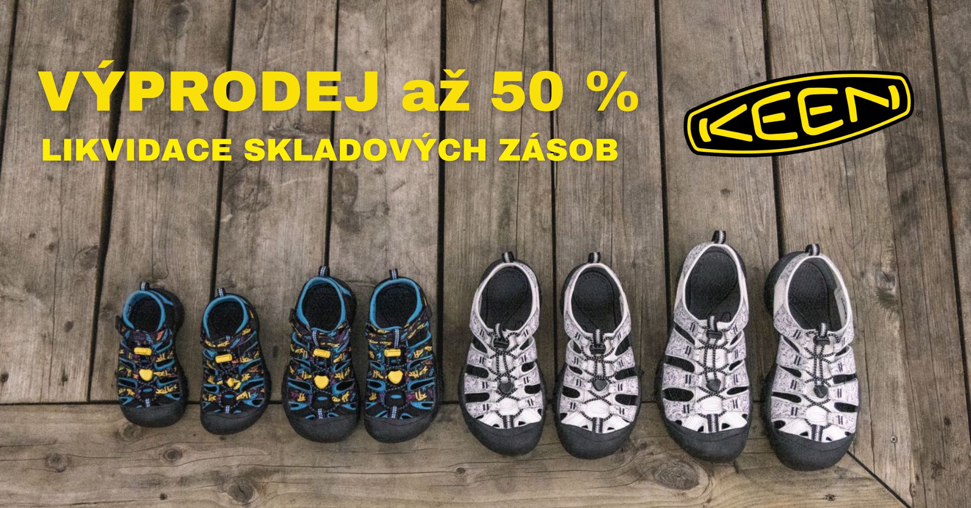Keen výprodej