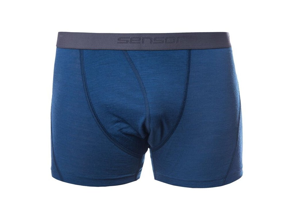 SENSOR MERINO AIR pánské trenky tm.modrá