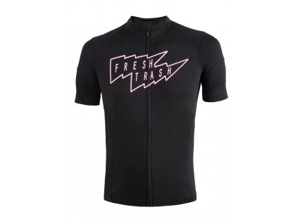 Fresh Trash Men´s Lite Merino Jersey true black