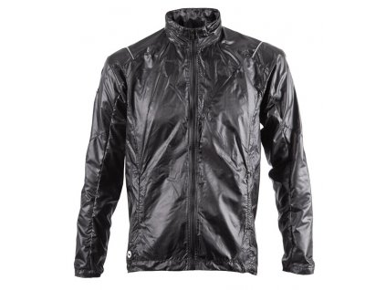 fresh trash men s parachute jacket true black