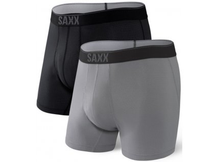 10008147SAX01 QUEST BOXER BRIEF FLY 2PK, b dk chl