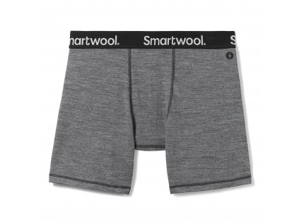 Smartwool BOXER BRIEF BOXED medium gray heather  boxerky