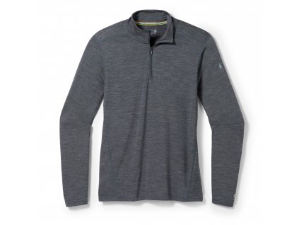 Smartwool CLASSIC ALL-SEASON MERINO BL 1/4 ZIP B iron heather  spodní prádlo