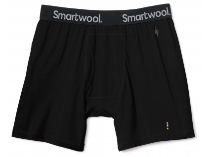 Smartwool MERINO BOXER BRIEF BOXED black  boxerky